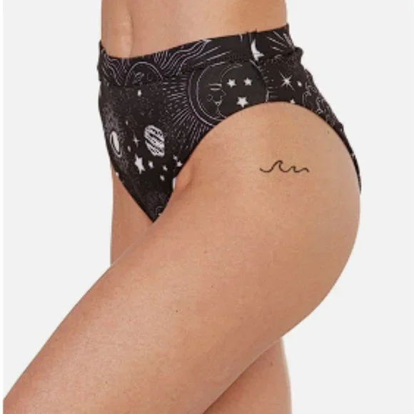 iHeartRaves Celestial High Cut Bottoms - Picture 5 of 7